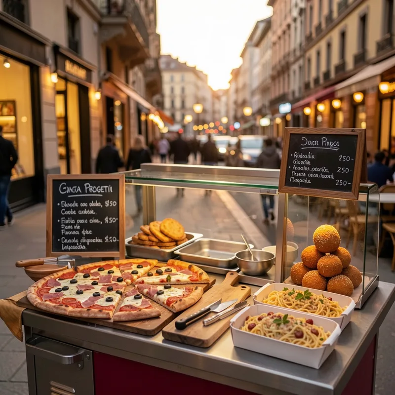 Street food italienne : 5 concepts rentables pour 2026